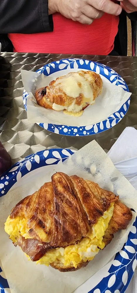 Ham and Egg and Cheese Croissant